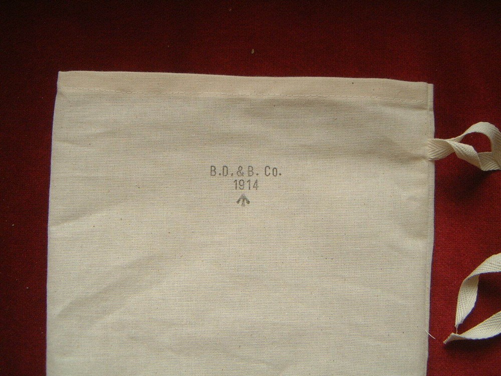 British Army Dry Ration Bag Mess Tin Bag WW1 Dated 1914