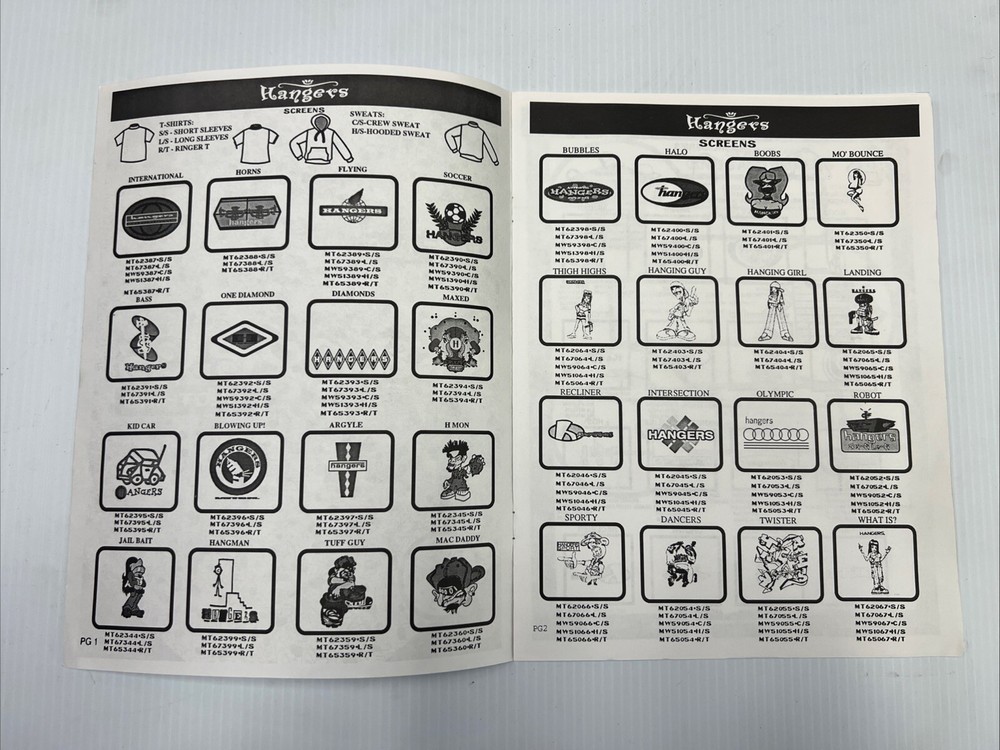 Hangers Clothing Catalog Spring/fall 1995