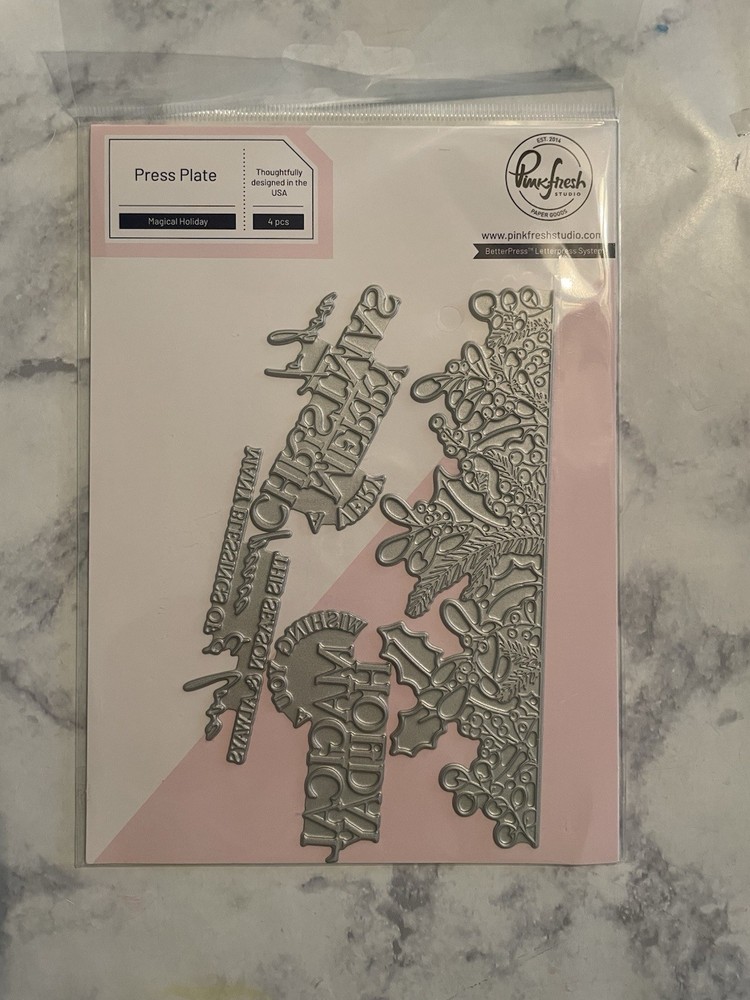 Pinkfresh Studio Magical Holiday Pressing Plates