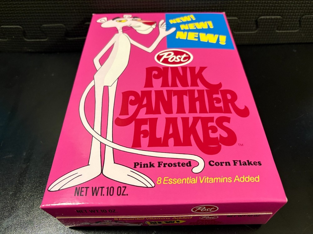 Pink Panther Flakes (New New New version) - Empty custom design display box