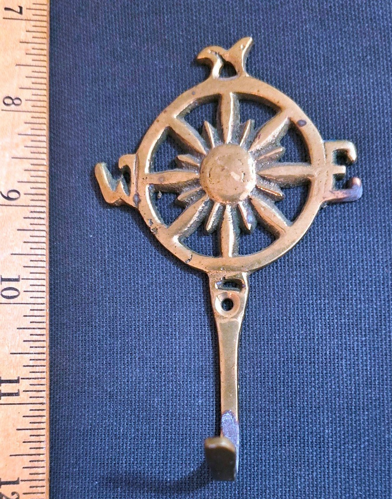 Compass Style Older Wall Hook