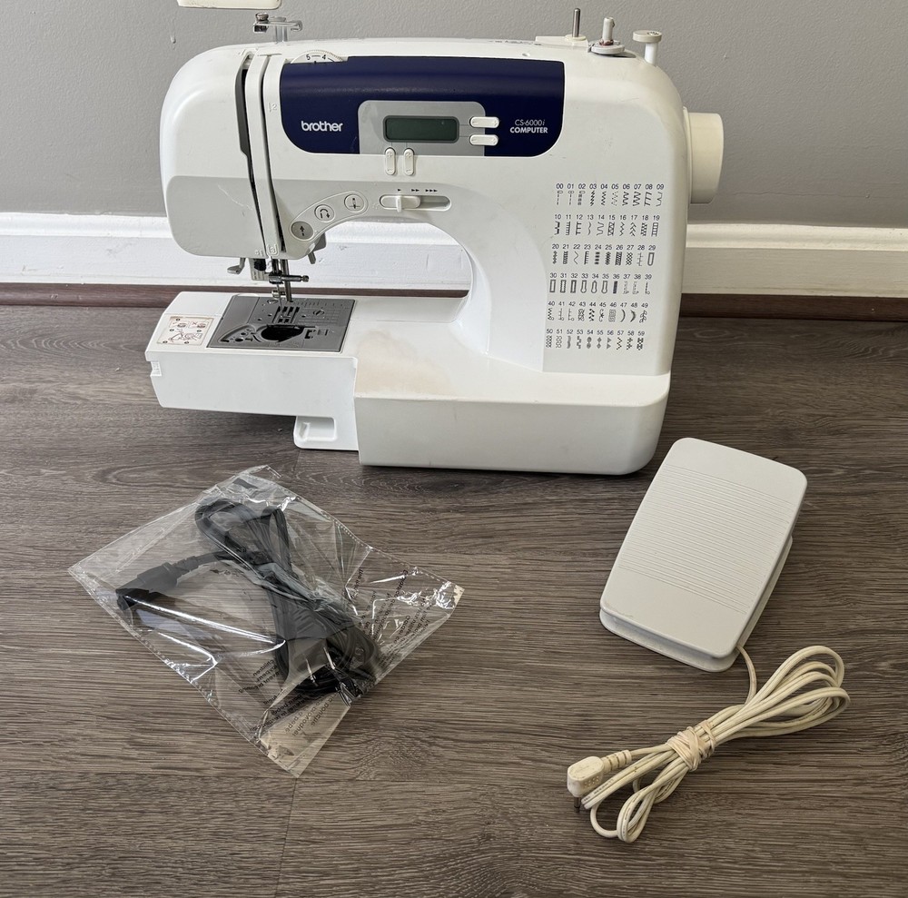 Brother CS-6000i Computerized Sewing Machine w/ Foot Pedal 🔥🔥