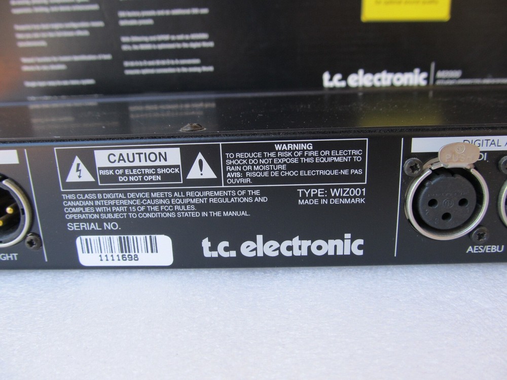 T.C. Electronics M2000 Studio Effects Processor - In Box