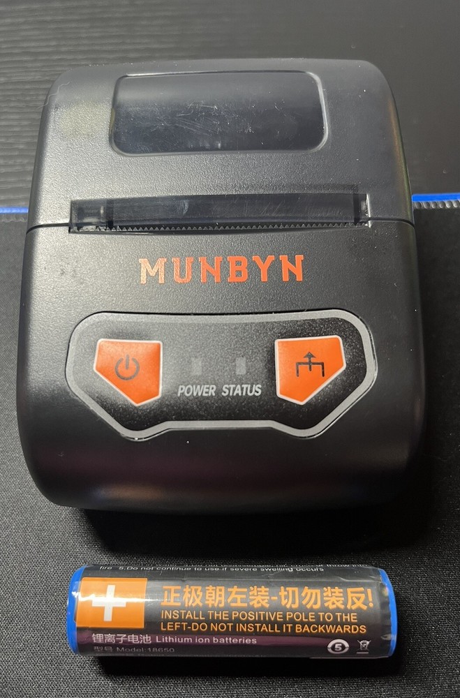 Munbyn Portable Thermal Receipt Printer  Model IMP002