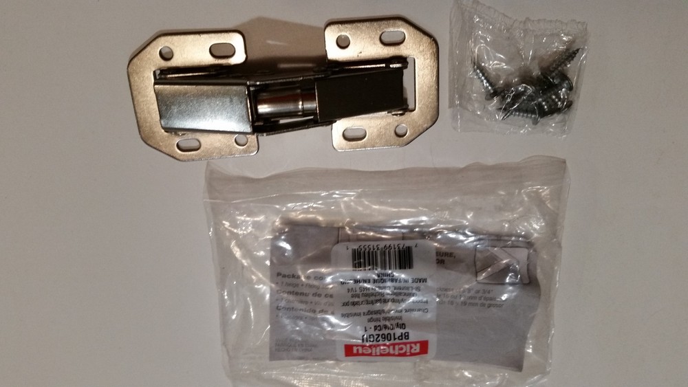 Richelieu BP1062GU cabinet hinge, invisible