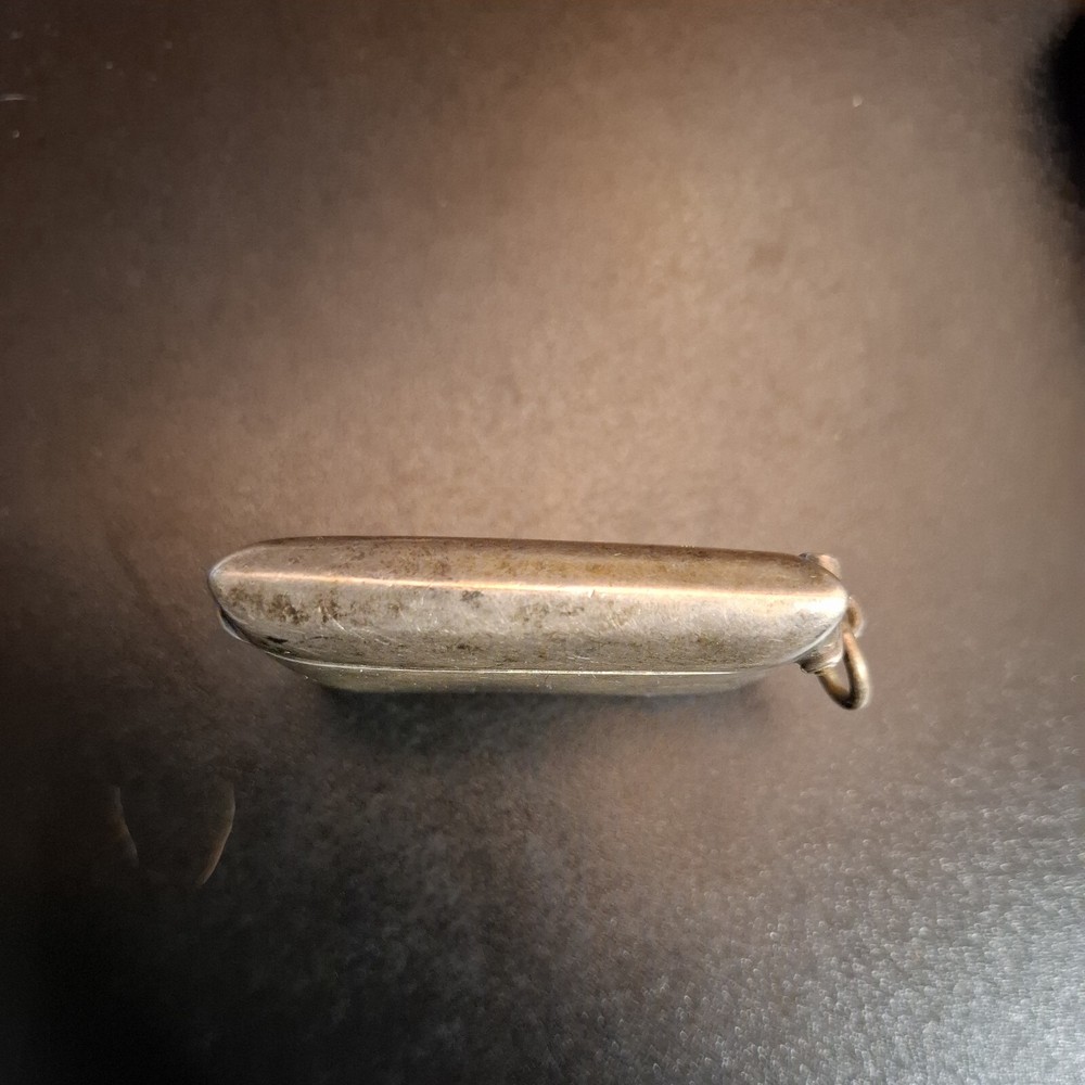 Antique Vesta Case Sterling Silver Strike Match Anywhere
