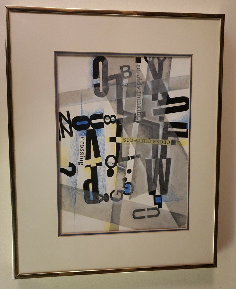 1990 Muddy Thinking Collage Art