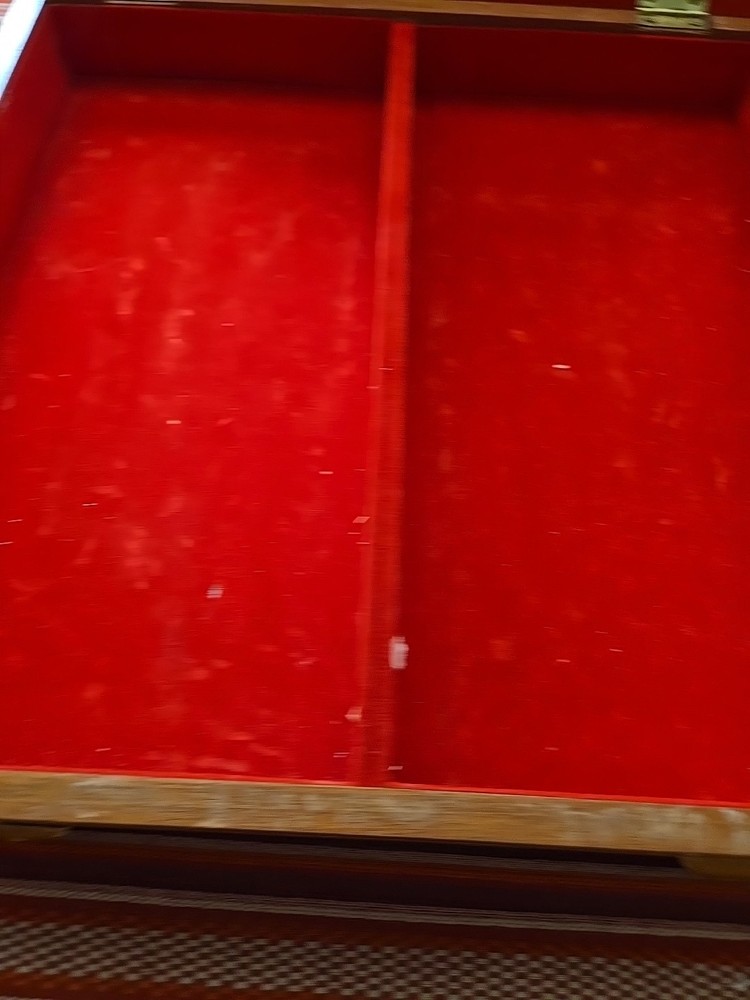 Vintage Glazed Ceramic Duncan Complete Chess Set With Board