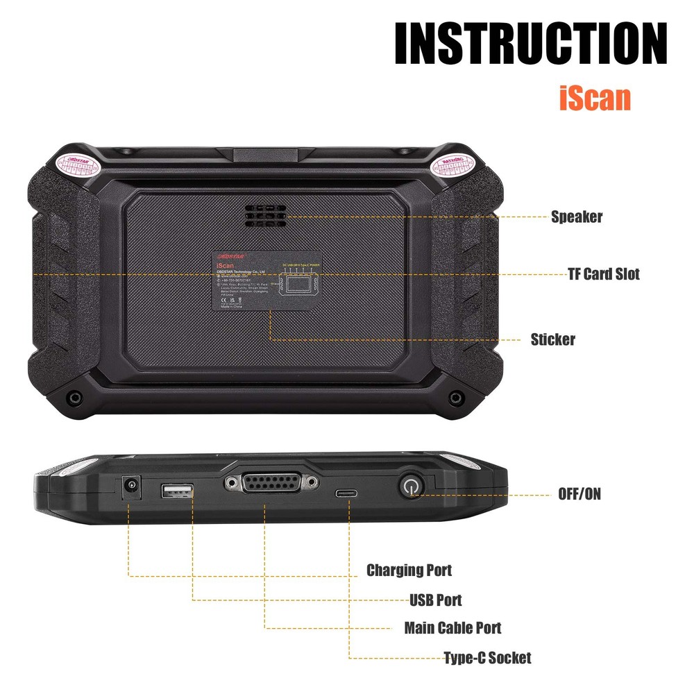 OBDSTAR ISCAN For EVINRUDE Marine Diagnostic Tool Support code reading/clearing