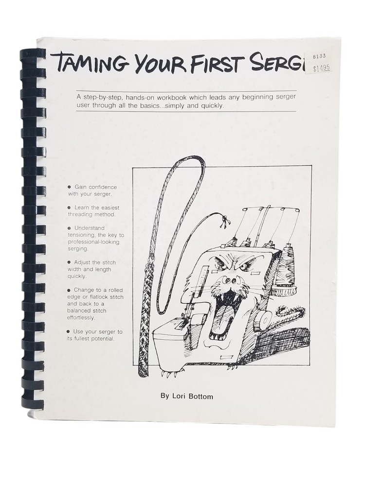 Janome My Lock 134D Differential Feed Serger Sewing Machine Bundle with Manual