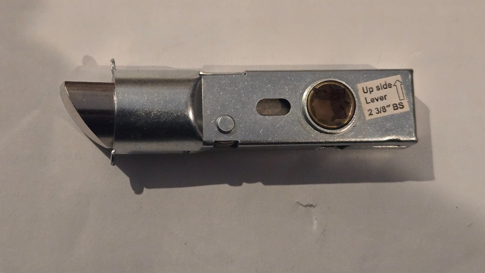 Brass spring latches, privacy passage 2 3/8" 2 5/8" backsets