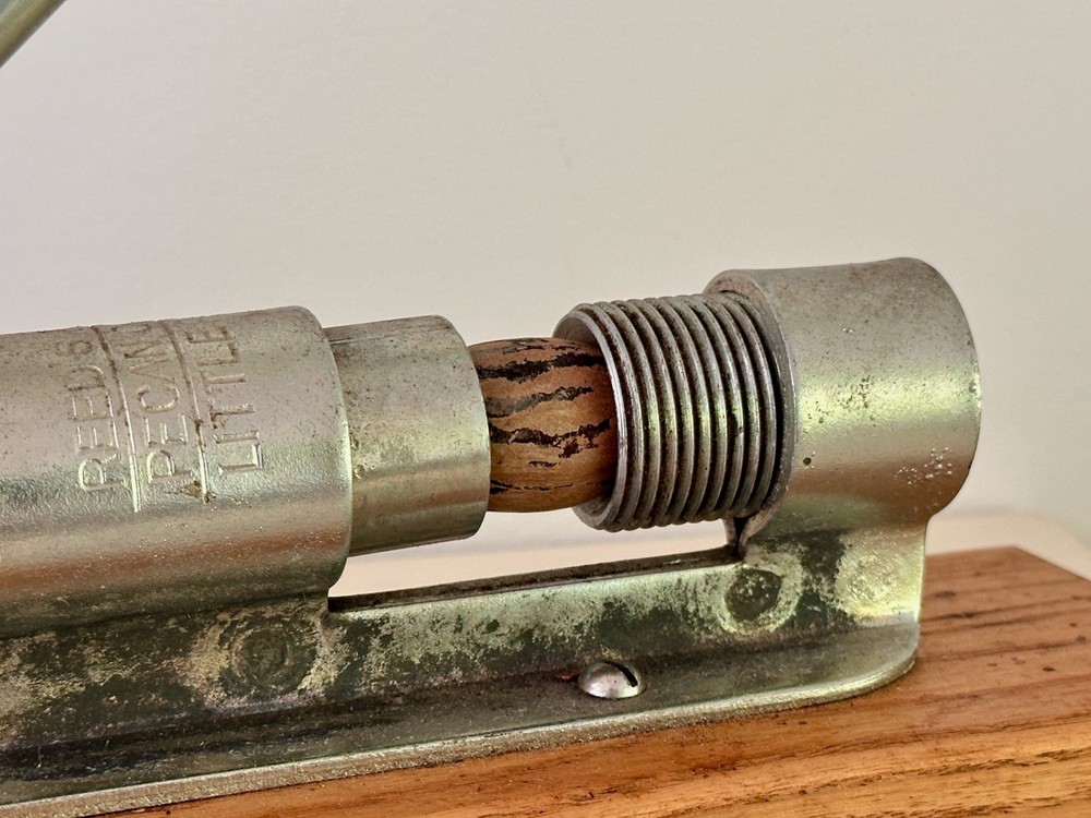 Reed's Rocket Nut Cracker With Original Box 1960, Functioning, MCM Kitchen Tool