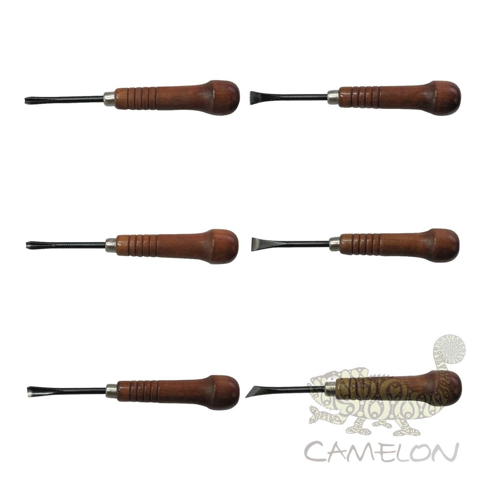 KAKURI Wood Carving Work Chisel 160mm Professional Gouges 4mm - 13mm Japan