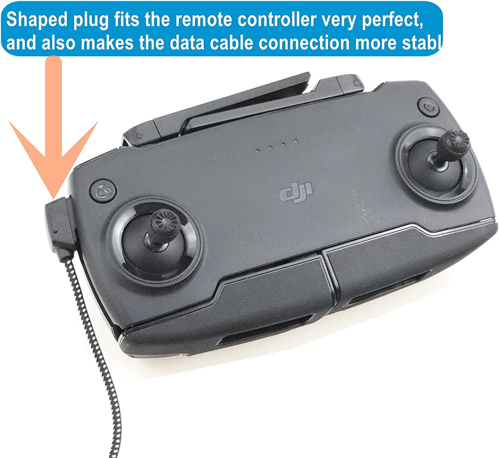 Micro-Ab to USB C 8.14 Inch Remote Controller Cable for DJI Mavic Mini,Mini Se,M