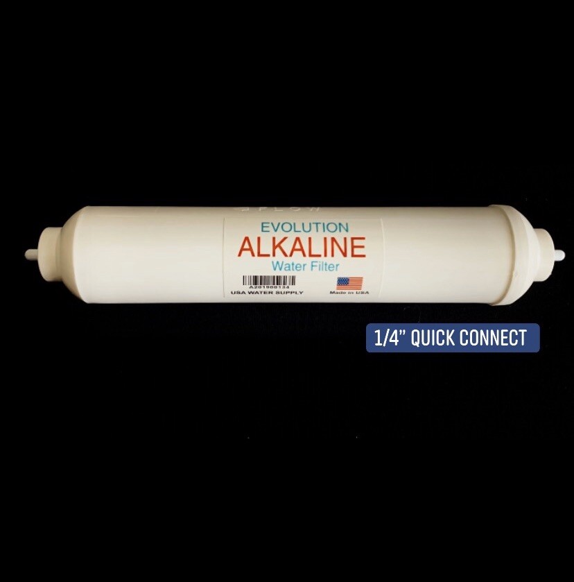 Alkaline RO Water Filter/Negative ORP Ionizer/Hydrogen Rich (2"x10")