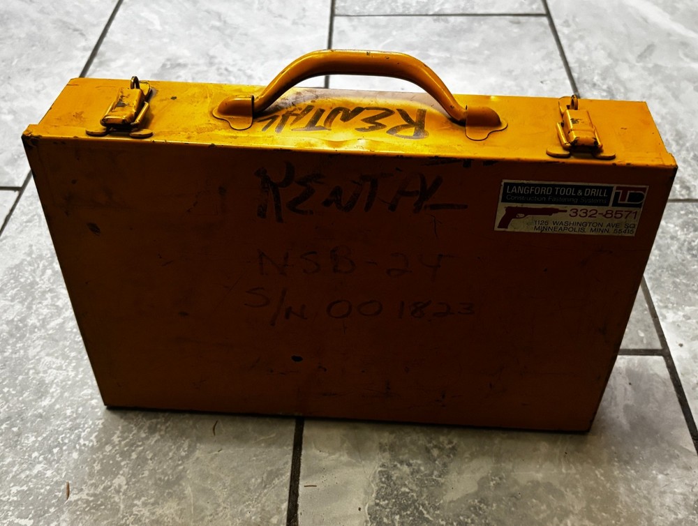 Vintage AEG 1/2” Hammer Drill NSB-24 with case