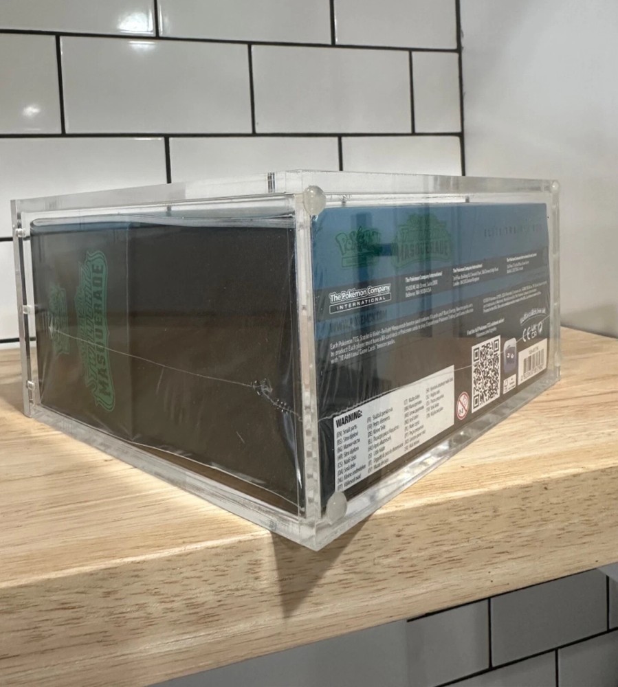 POKEMON ETB DISPLAY MAGNETIC CASE PROTECTOR ELITE TRAINER BOX HIGH QUALITY