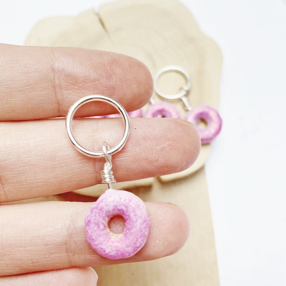 Donut Stitch Markers For Knitting