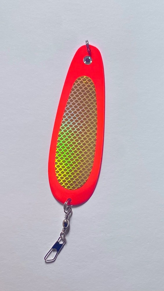 Kokanee Dodger: uv "HOT TAMALE"