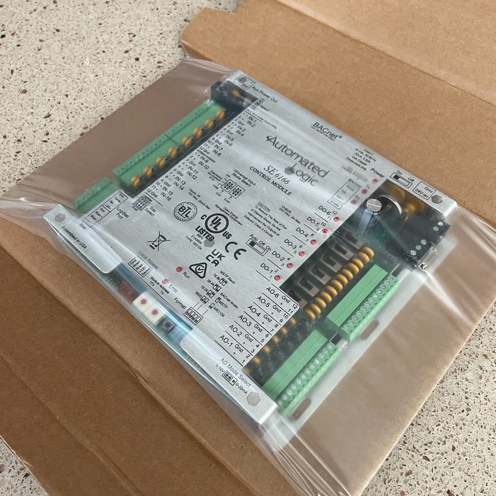 Automated Logic SE6166 BACnet Control Module - New in Original Packaging
