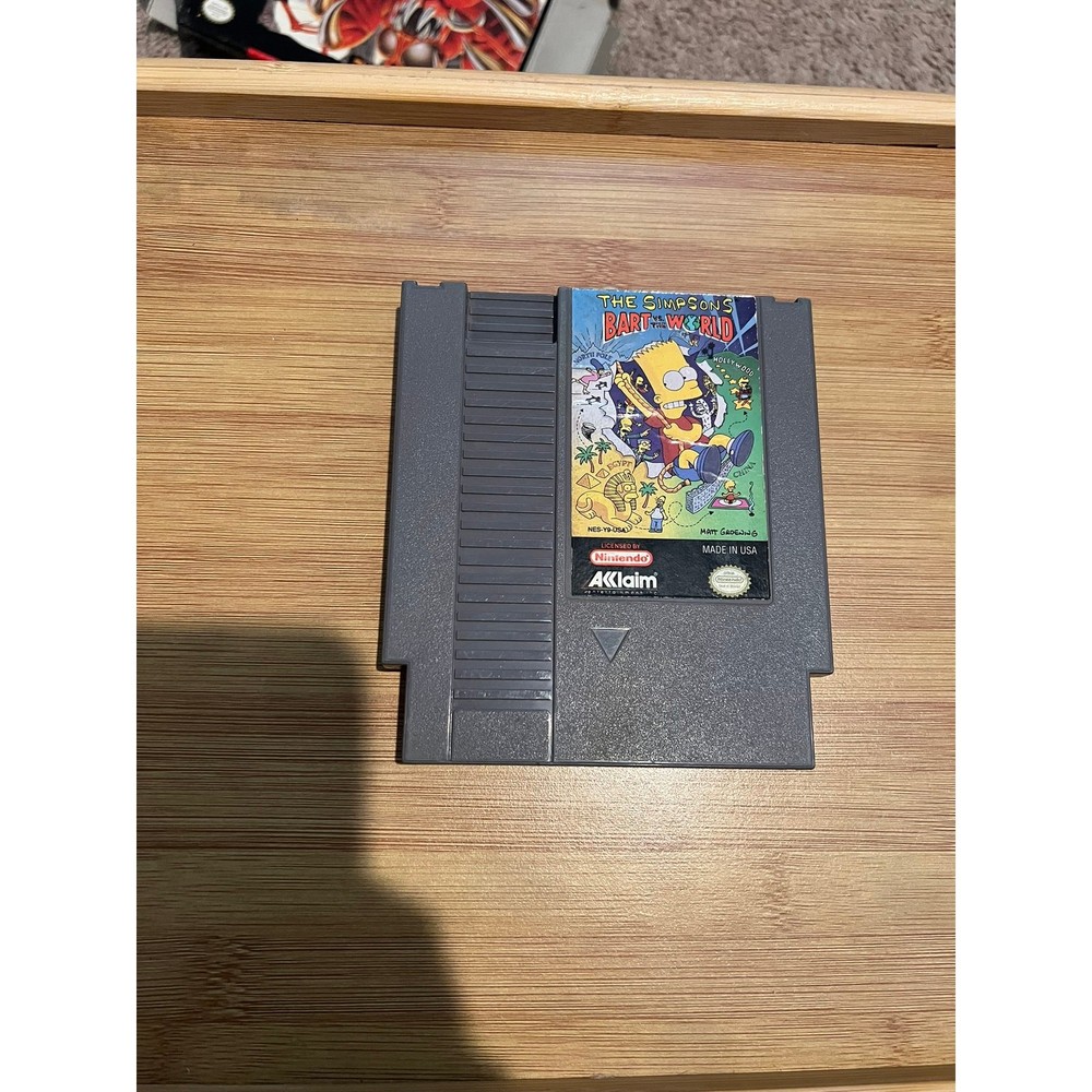 Bart vs The World NES