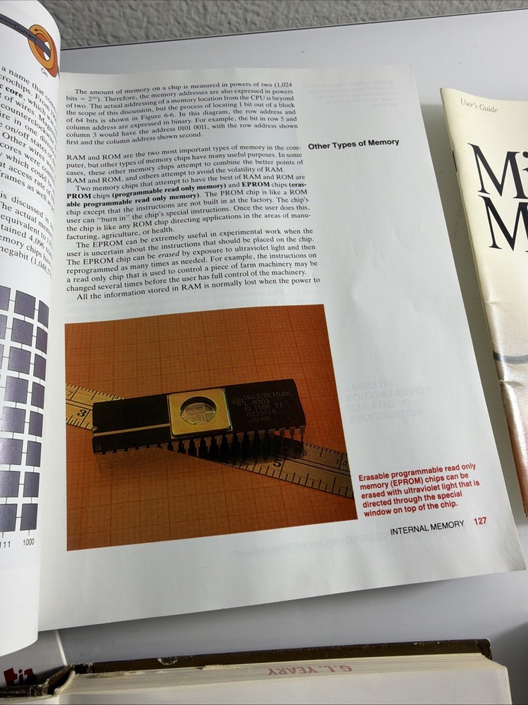 Vintage Computer Programming/ Tech Books Lot