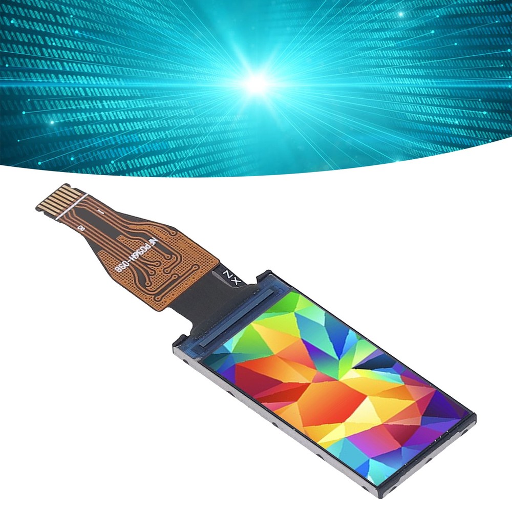 4Pcs 0.96in IPS Display Module Energy Saving High Transmittance ST7735S Drive Fo