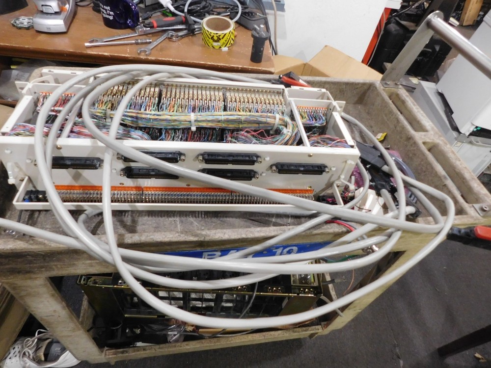 ADC Cat #: D1M-1A0023 Cross Connect (White) with 3 Output & 3 Input Cables.