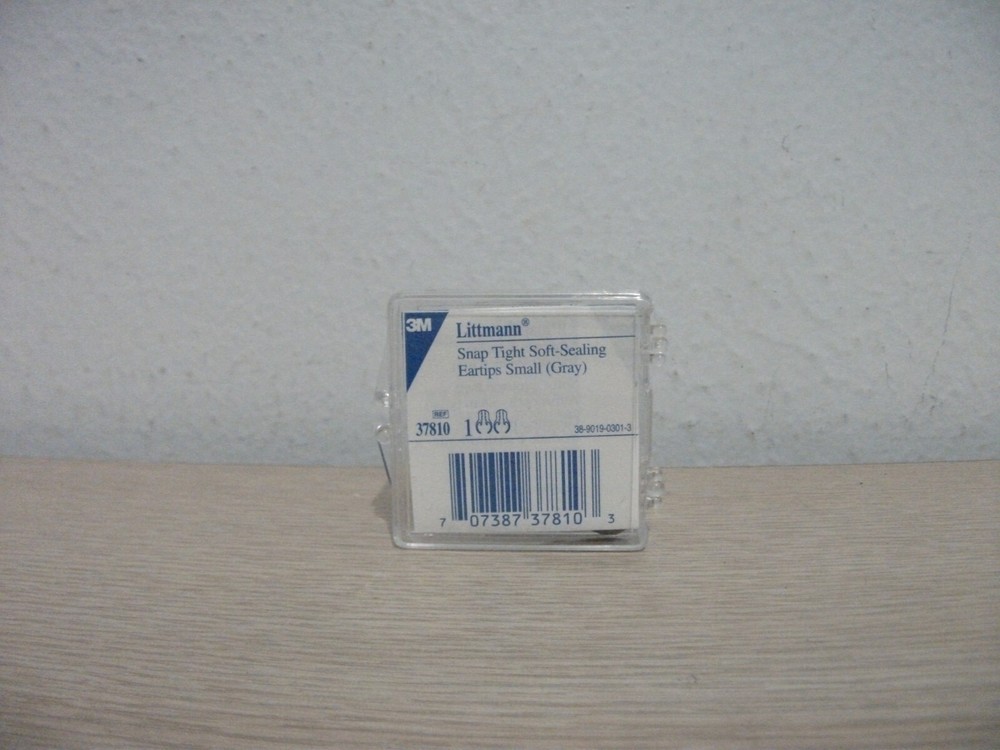 New GENUINE Littmann Snap Tight soft~sealing EARTIPS small Gray