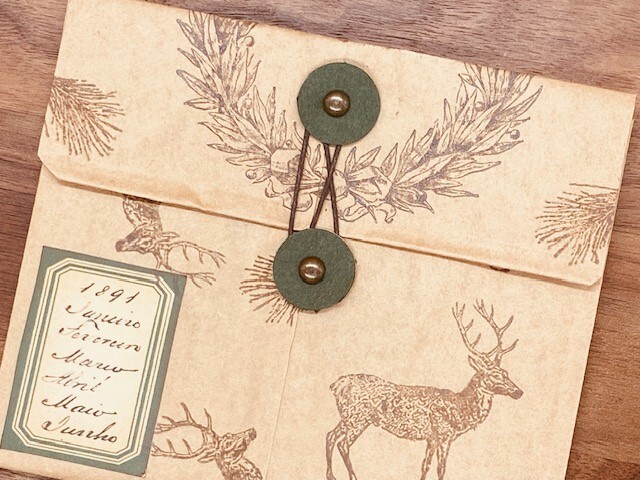 Bronze mushroom brads (50 count)