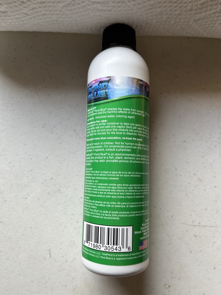 TotalPond Pond Blue, 8-Ounce