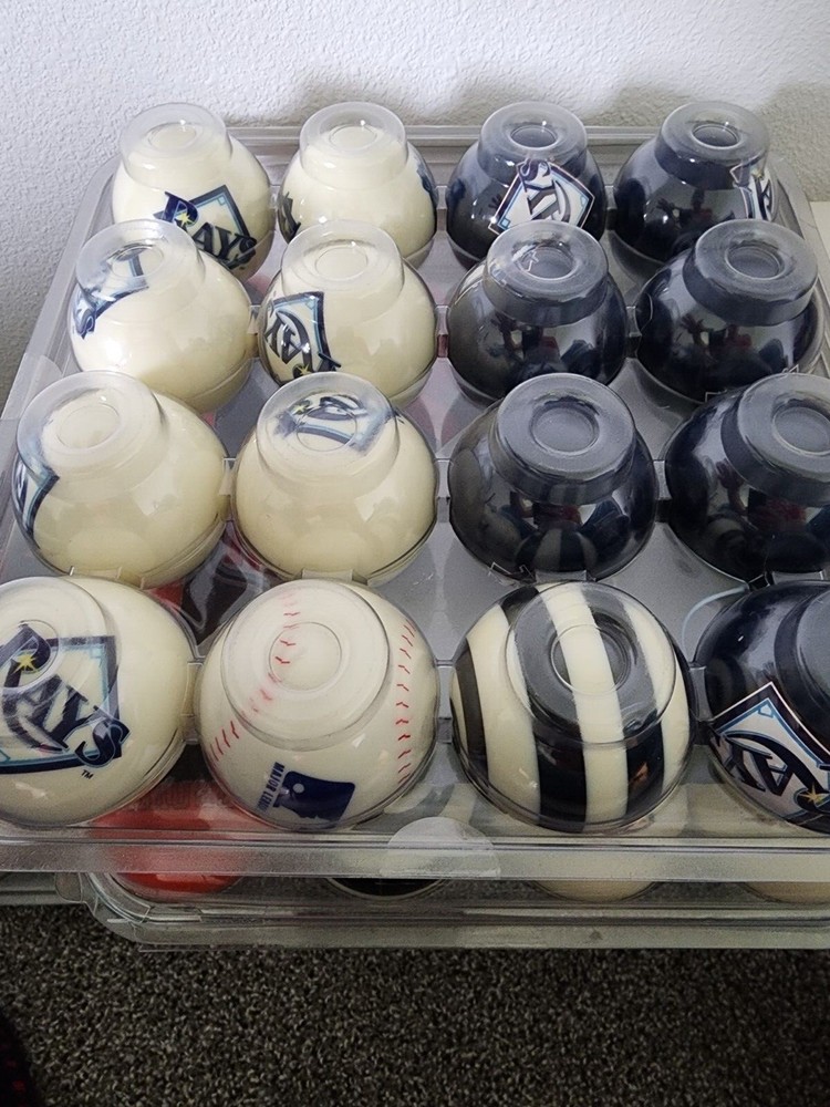 Rays Billiard Balls Set, Pool Balls, MLB 