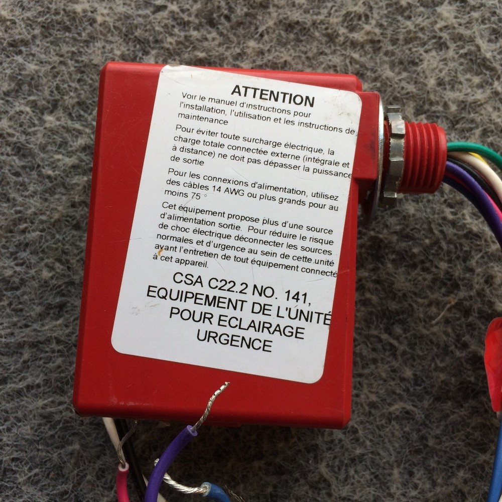 ACUITY Controls Sensor Switch Motion Detector Relay NPP16-D-ER-EFP 265LYK