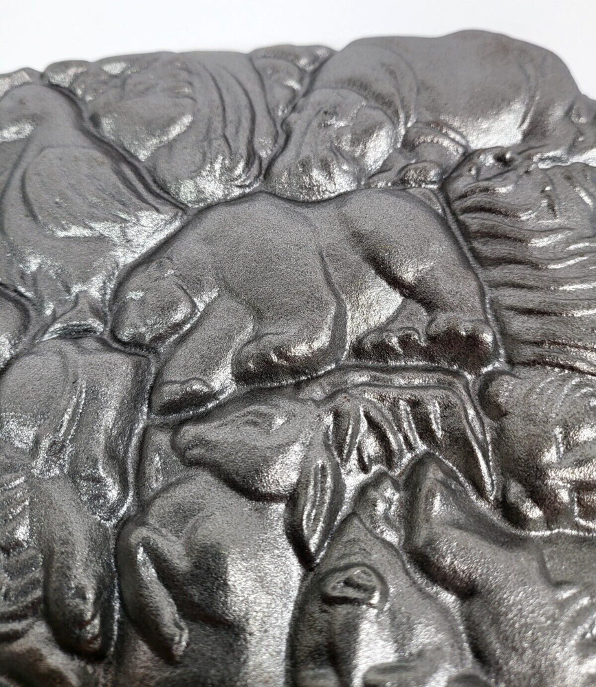 John Wright Animal Puzzle Cast Iron Mold 1984 New, Unused