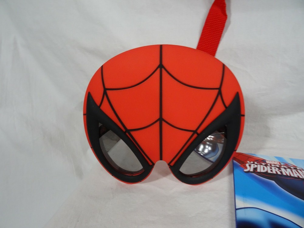 Marvel Spiderman Figure 12" Spiderman Sunglasses 10" Backpack & Coloring Book