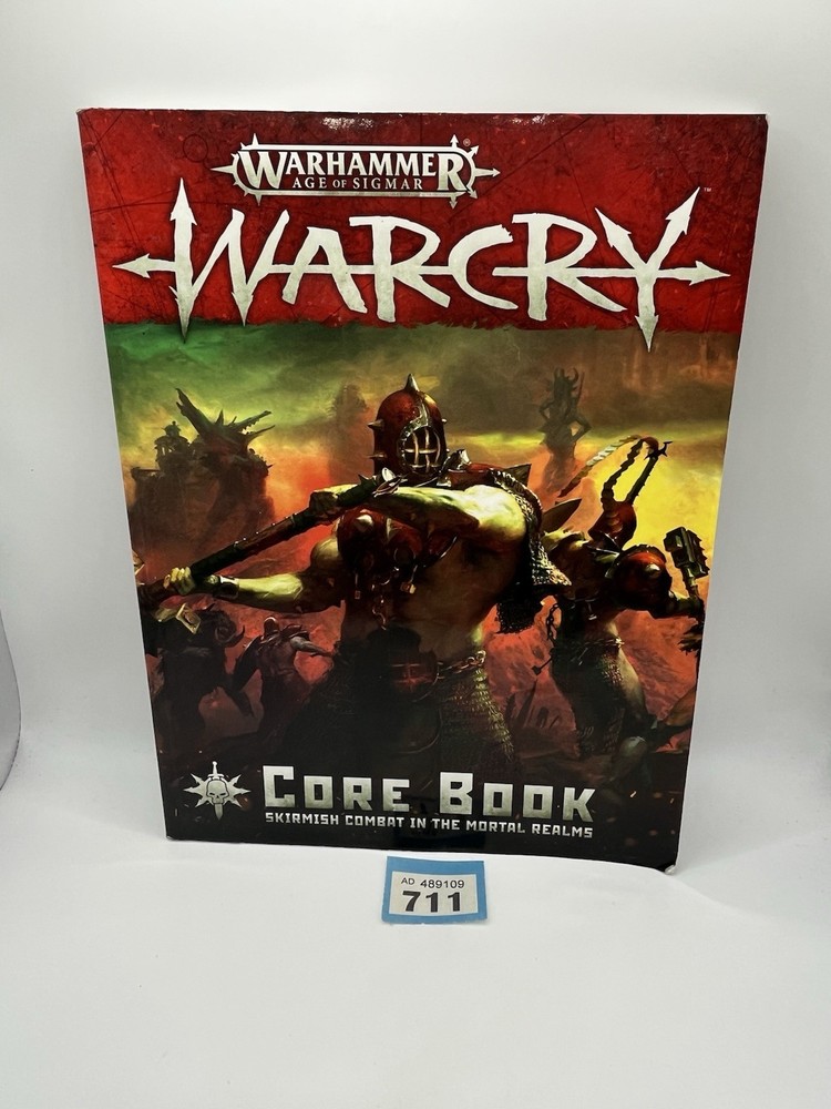 Warhammer - Warcry - Original Core Rulebook - English - OOP Book Please Read