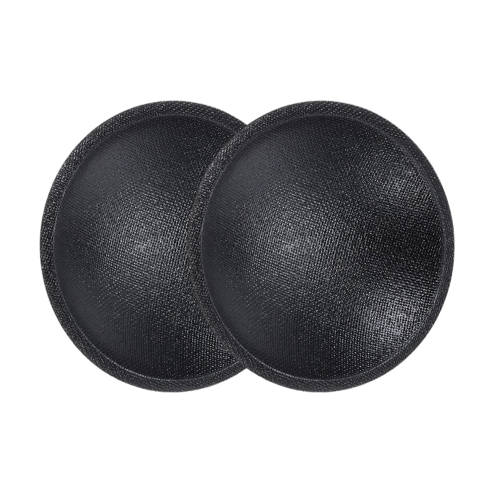 2 Pcs Speaker Dust Cap 45mm/1.8" Outer Diameter Oiled Cloth Cap