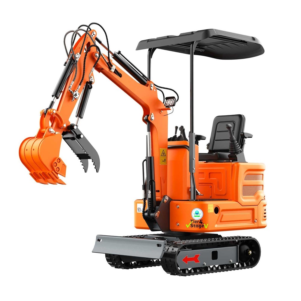 1 Ton Mini Excavator – Tracked with B&S Engine & Pilot Control System US spot