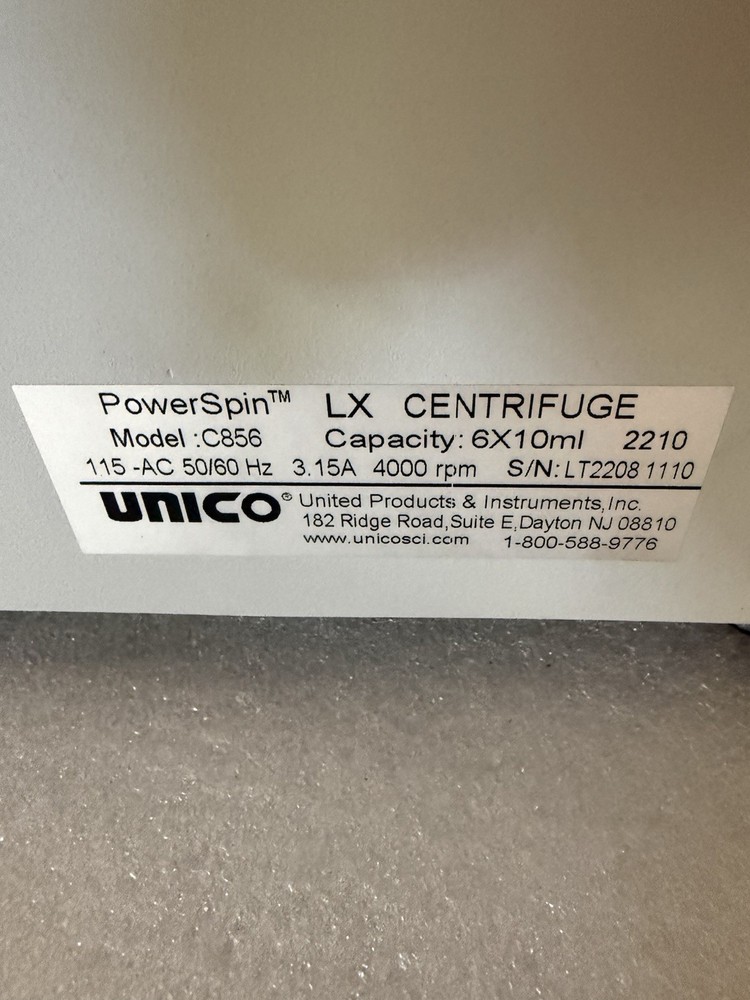 McKesson Power Spin Centrifuge Model 602