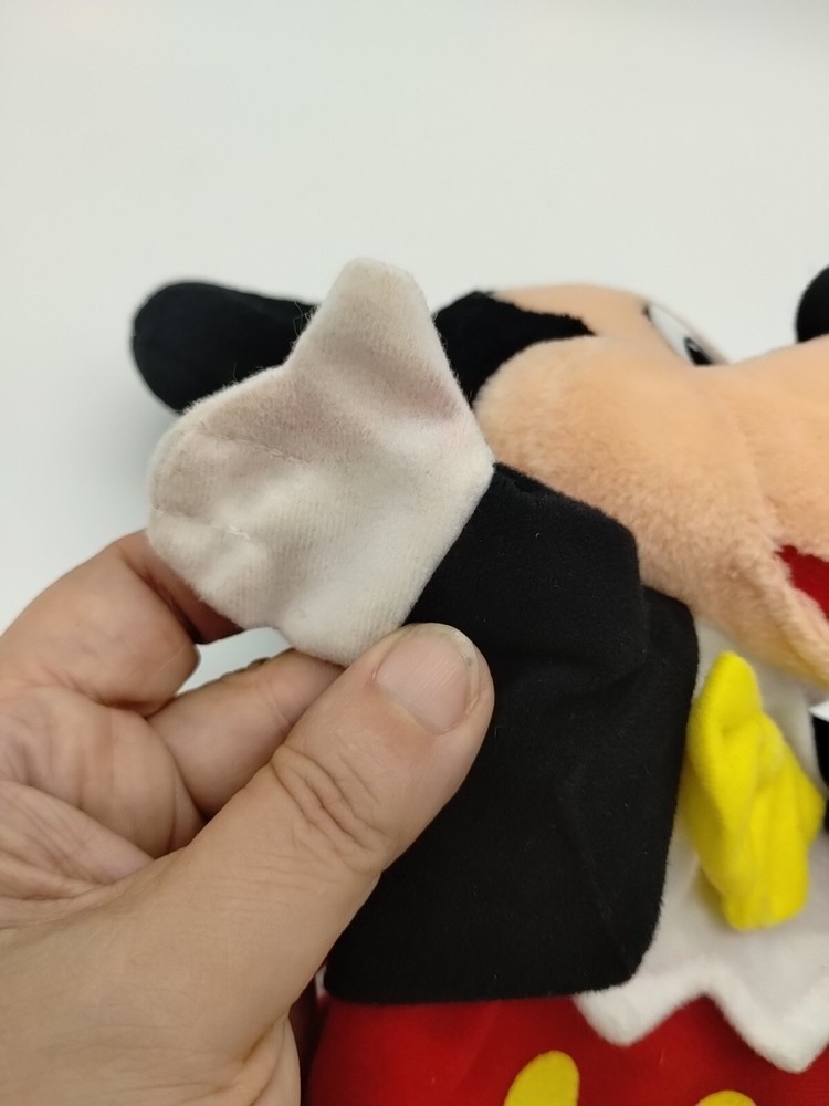 Mickey Mouse Hand Puppet Fabric 1993 Mattel Disney