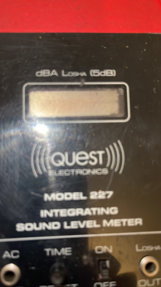 Quest sound level meter
