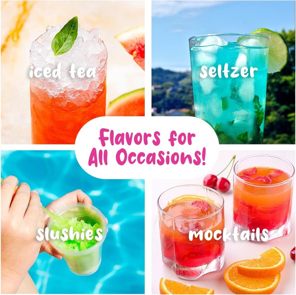 Snow Cone Syrup Bundle - Cherry, Blue Raspberry, Grape