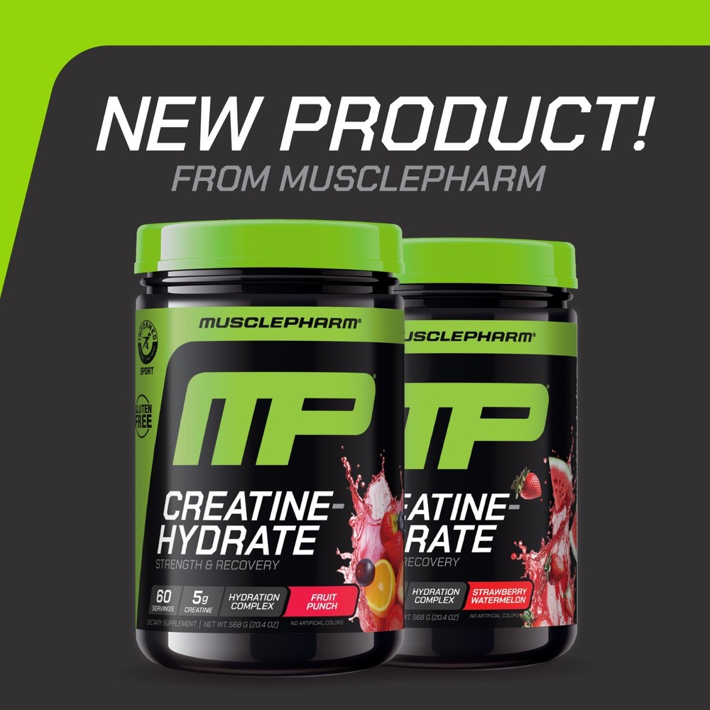 Muscle Pharm Creatine Monohydrate Hydration Complex - Fruit Punch 60 servings