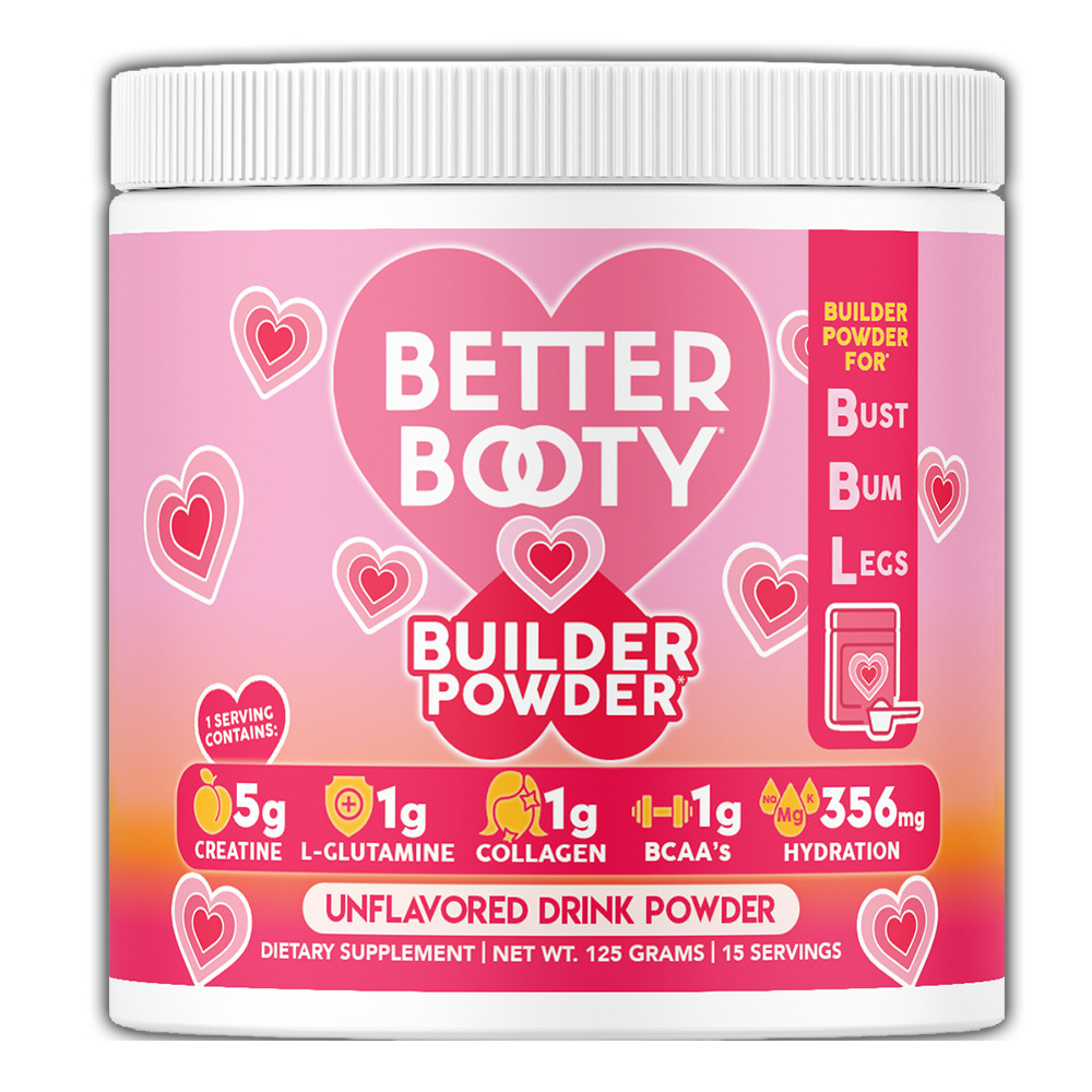 Better Booty Builder Powder Women's Creatine Complex, Booty Growth Drink  125G