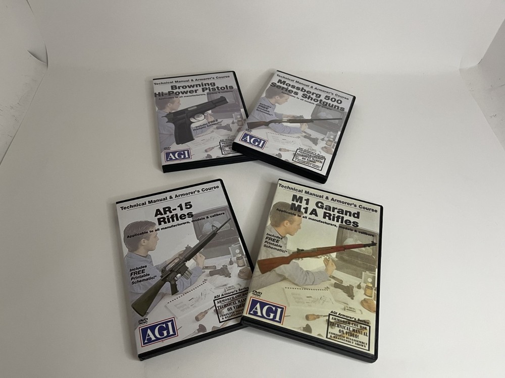 Essential Firearm Armorers Course Bundle 4 Courses 4 DVDs