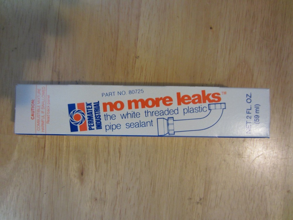 Permatex 80725 Plastic Pipe Sealant, 2 Fl. Oz.
