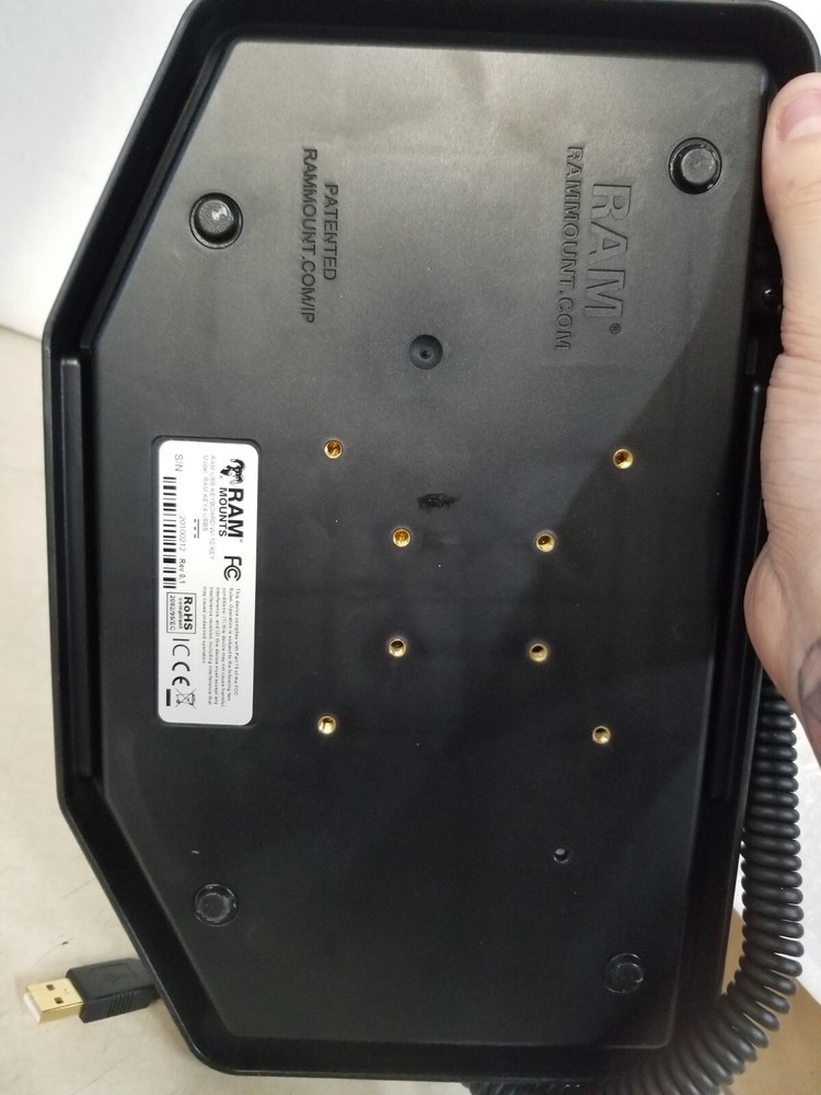 RAM MOUNTS RAM-KEY4-USB GDS KEYBOARD WITH 10-KEY NUMERIC PAD