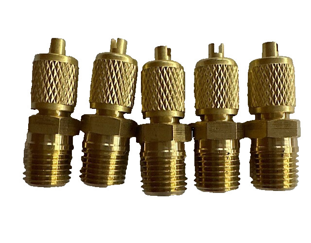 5 NEW Access Fitting Half Union 1/4" MFL X 1/4" MPT JB-A31484 Threaded 100-0030