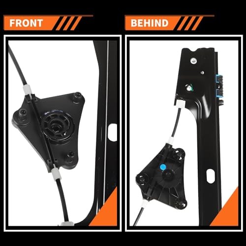 740-967 Front Passenger Side Window Regulator Compatible with Jetta 2011 Right