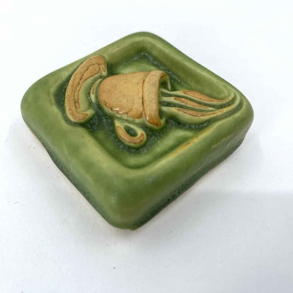 Steamy Cup 2x2" Ceramic Art Tile By Gretchen Kramp